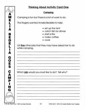 Amelia Bedelia: 4 Lit Link/Novel Study Bundle! Grades 1-3