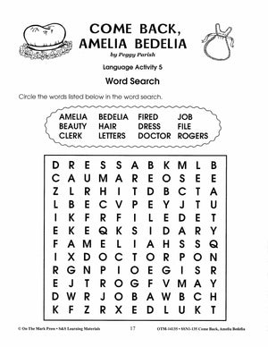 Amelia Bedelia: 4 Lit Link/Novel Study Bundle! Grades 1-3