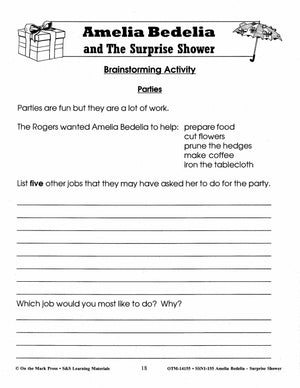 Amelia Bedelia: 4 Lit Link/Novel Study Bundle! Grades 1-3