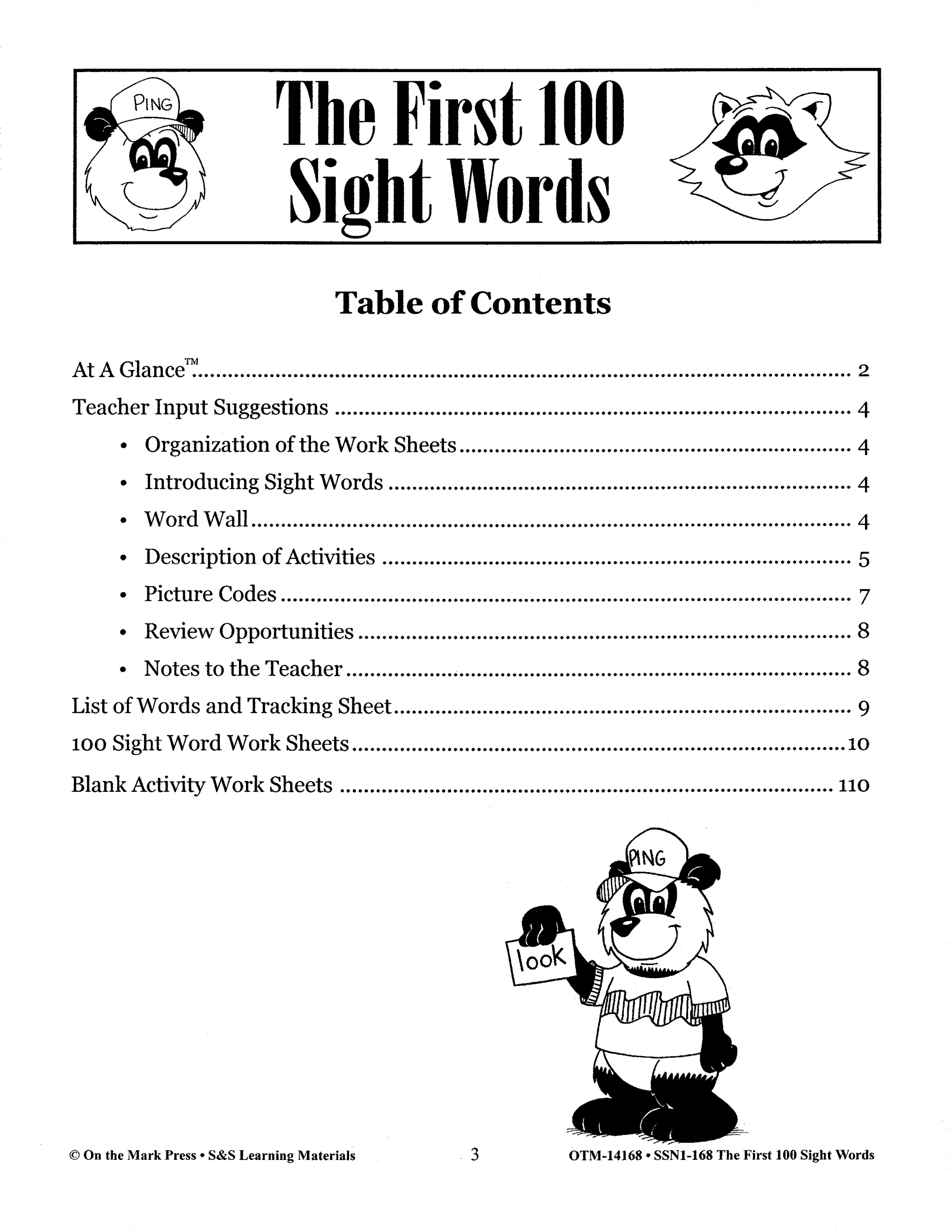 Sight Words: 100 Worksheets & Word Cards Bundle!