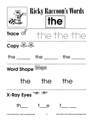 Sight Words: 100 Worksheets & Word Cards Bundle!