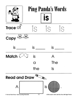 Sight Words: 100 Worksheets & Word Cards Bundle!