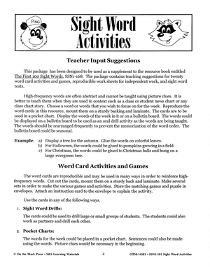 Sight Words: 100 Worksheets & Word Cards Bundle!