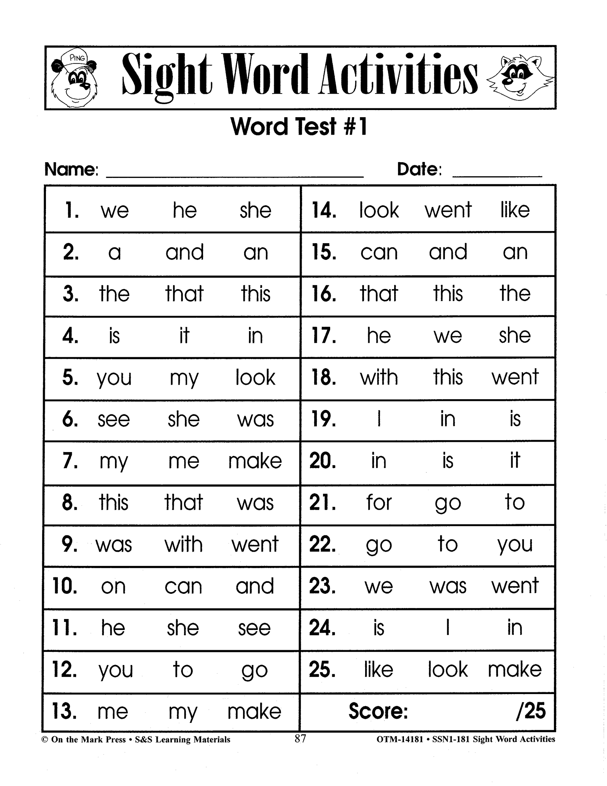 Sight Words: 100 Worksheets & Word Cards Bundle!