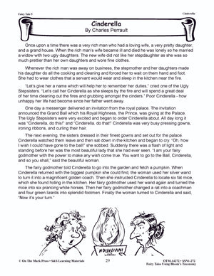 Cinderella Fairy Tale Using Bloom's Taxonomy Grades 3-5