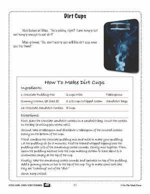 Dirt Cups (Fiction - Social Network Style) Reading Level 2.9