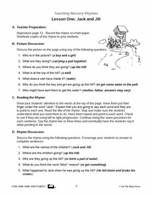 Jack and Jill Literacy Building Aligned To Common Core Gr. PK-K