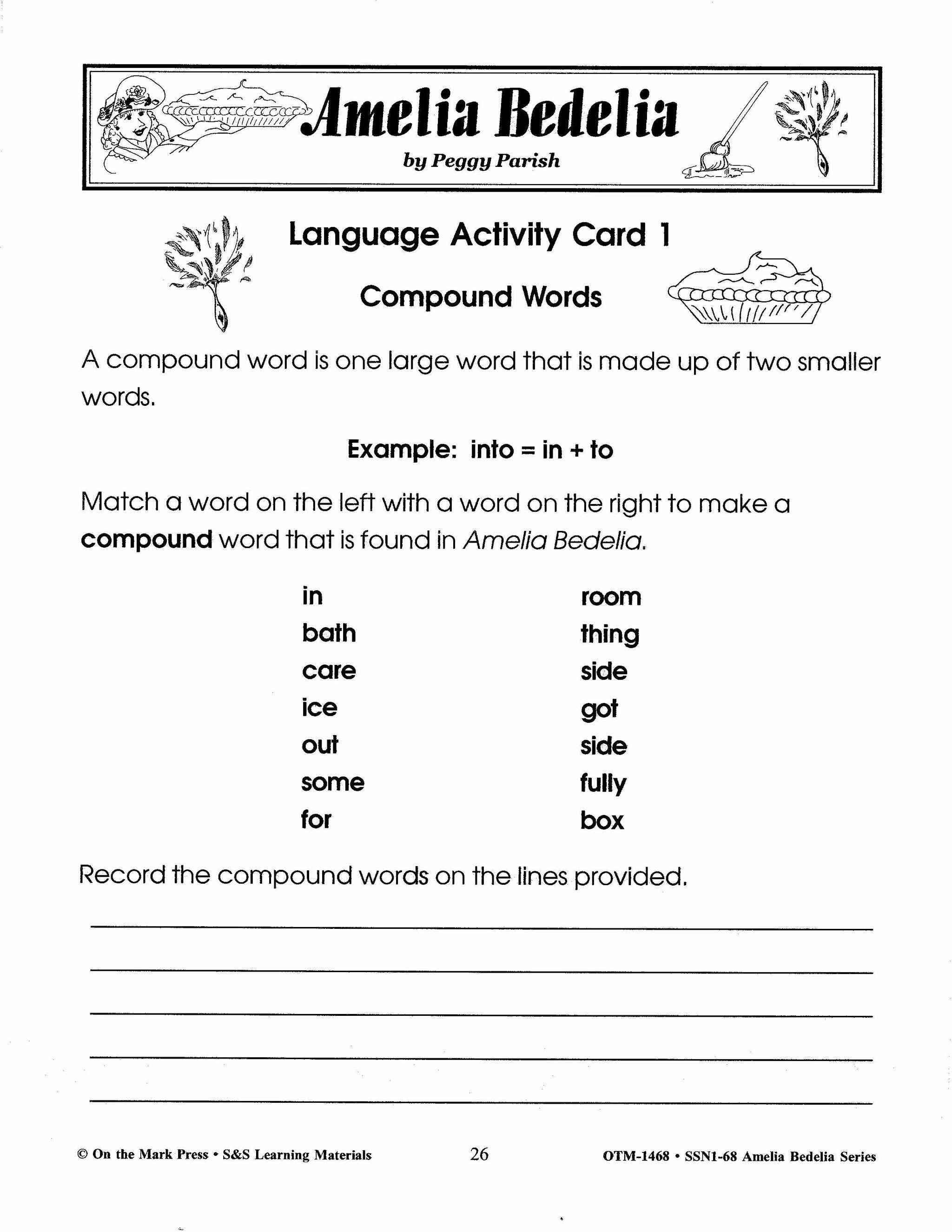 Amelia Bedelia: 4 Lit Link/Novel Study Bundle! Grades 1-3