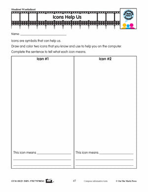 Techniques in Media Form Lesson Plan  - Grades K-1 Aligned to Common Core