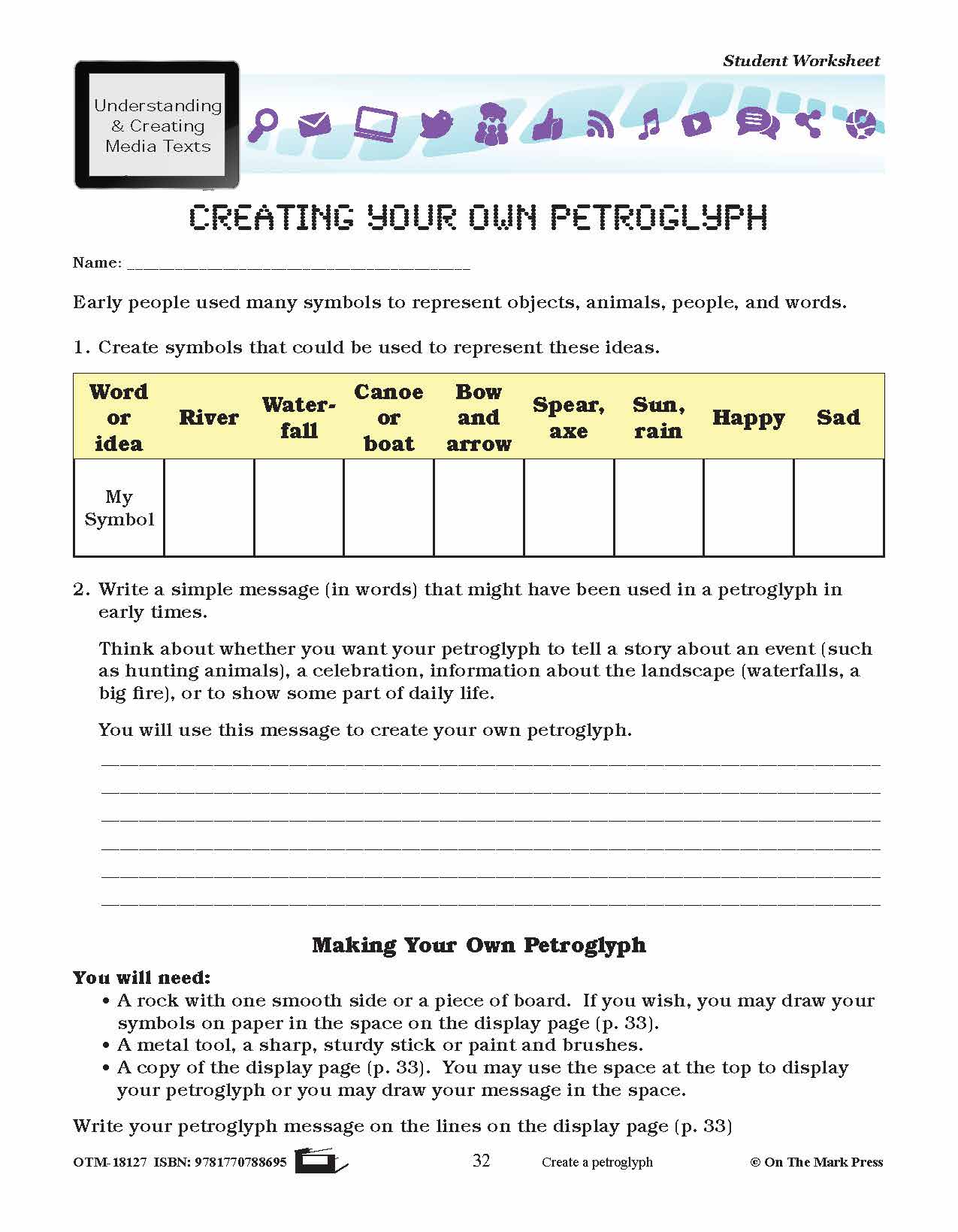 Art & Picture Media Lesson Plan Grades 4-6 - Aligned to Common Core