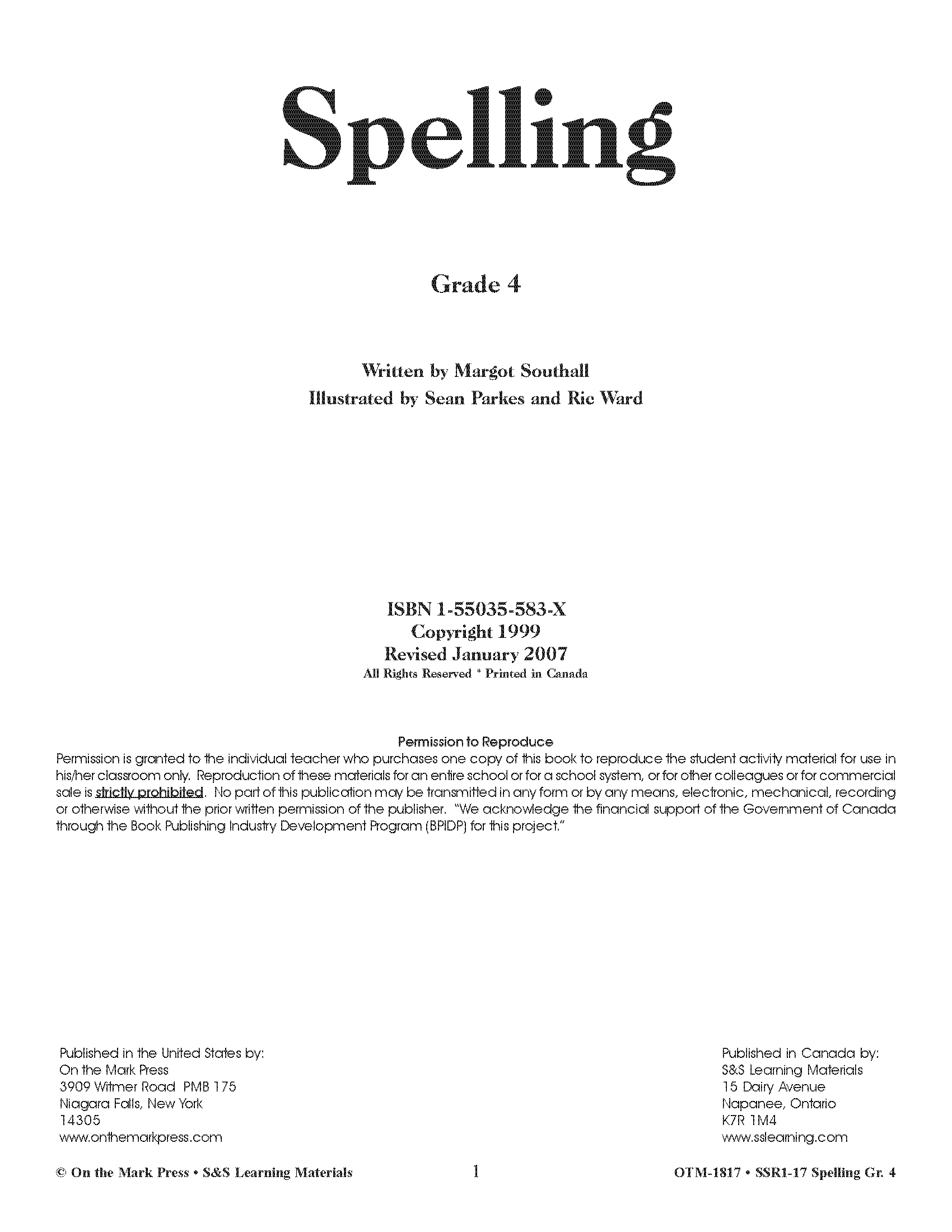 Spelling Grade 4 Program & Blacklines Bundle! * 36 Weeks of Content! A FULL YEAR!