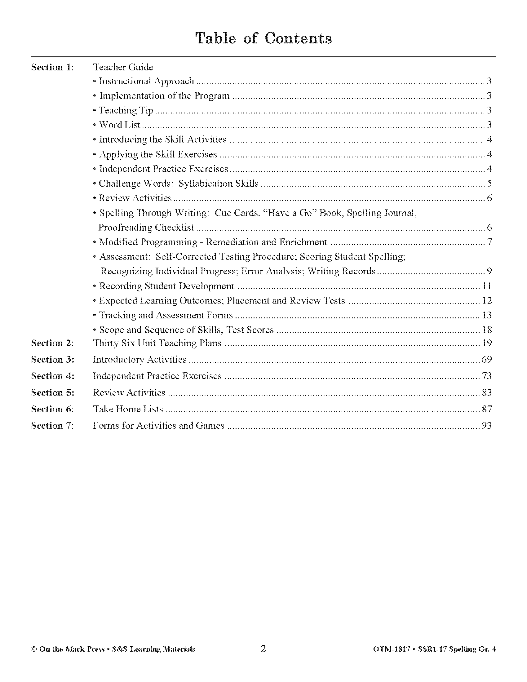 Spelling Grade 4 Program & Blacklines Bundle! * 36 Weeks of Content! A FULL YEAR!