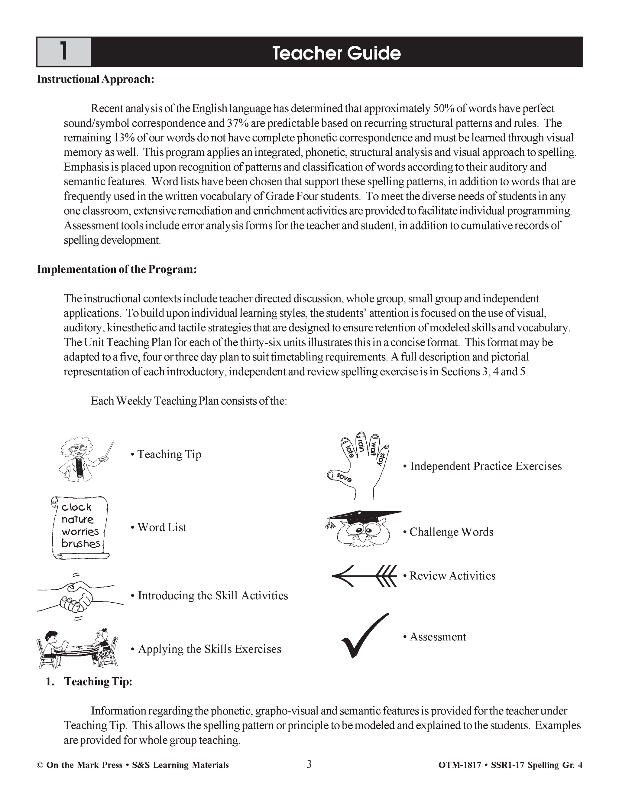 Spelling Grade 4 Program & Blacklines Bundle! * 36 Weeks of Content! A FULL YEAR!