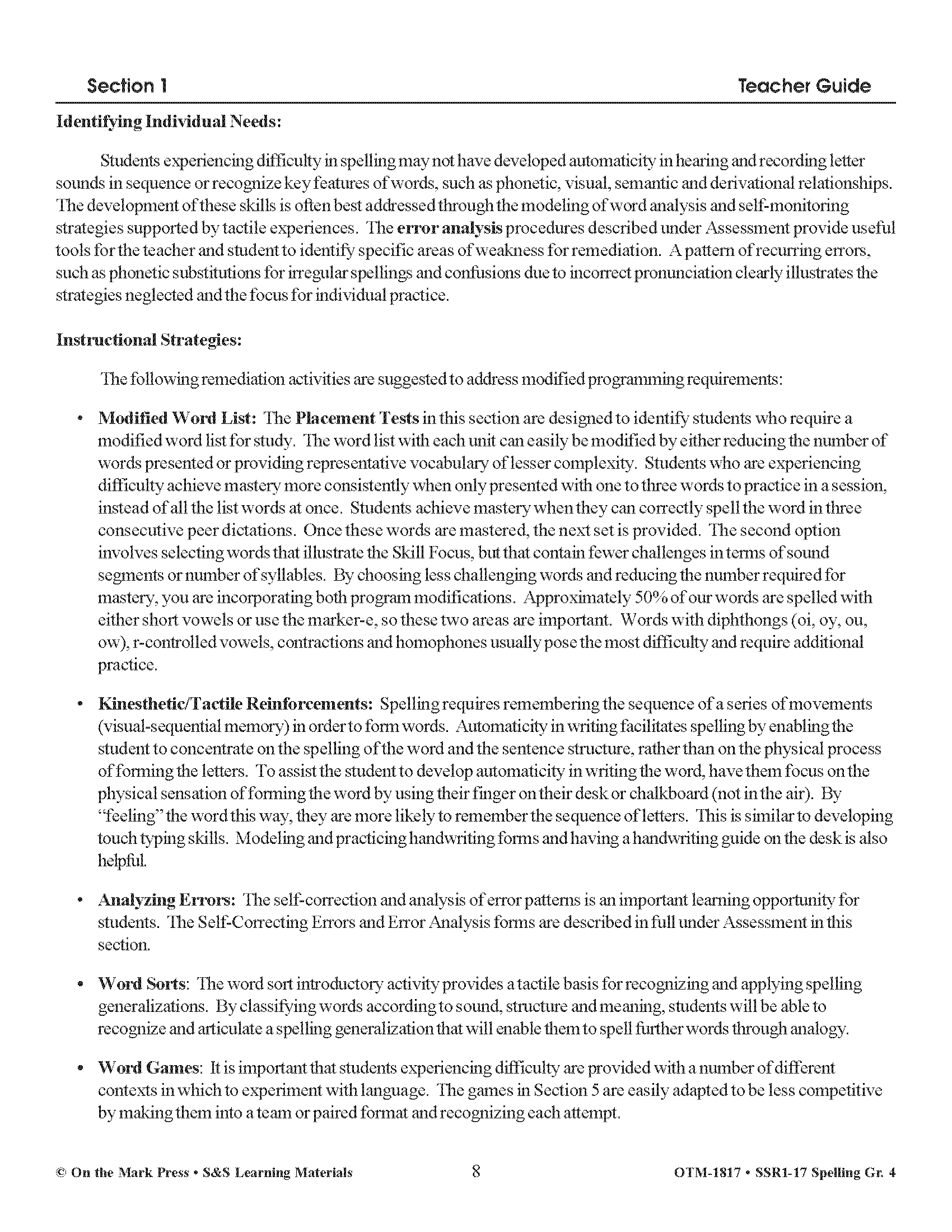 Spelling Grade 4 Program & Blacklines Bundle! * 36 Weeks of Content! A FULL YEAR!