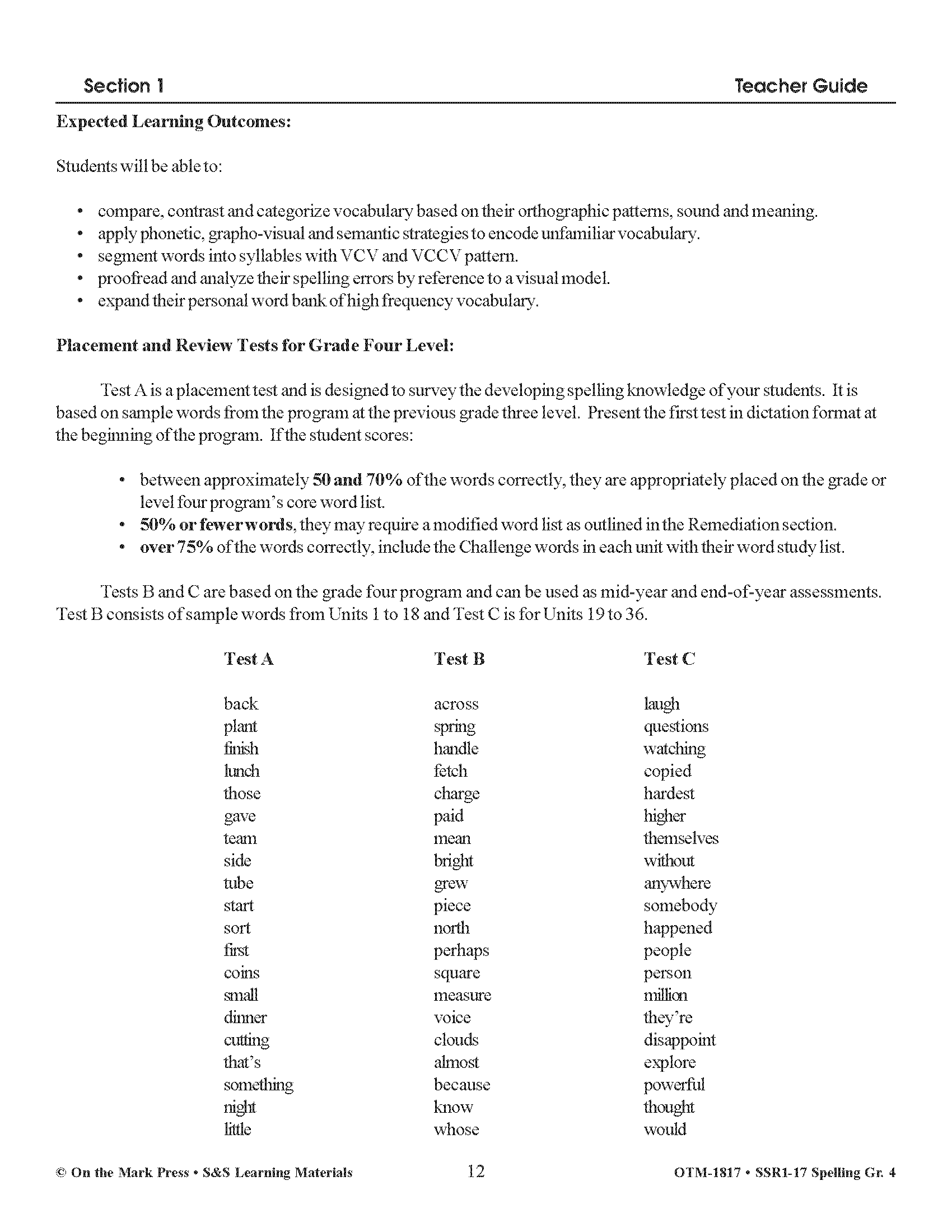 Spelling Grade 4 Program & Blacklines Bundle! * 36 Weeks of Content! A FULL YEAR!