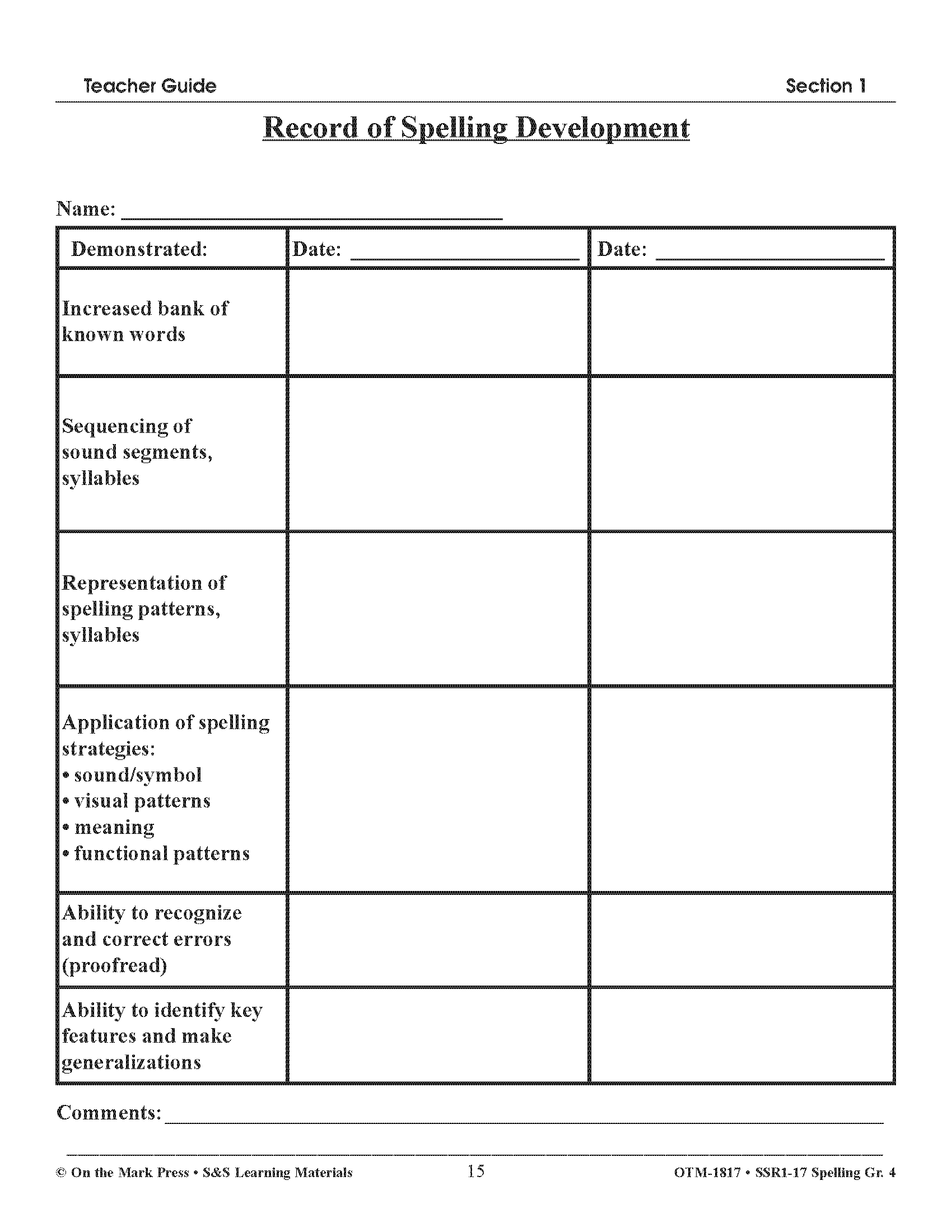 Spelling Grade 4 Program & Blacklines Bundle! * 36 Weeks of Content! A FULL YEAR!