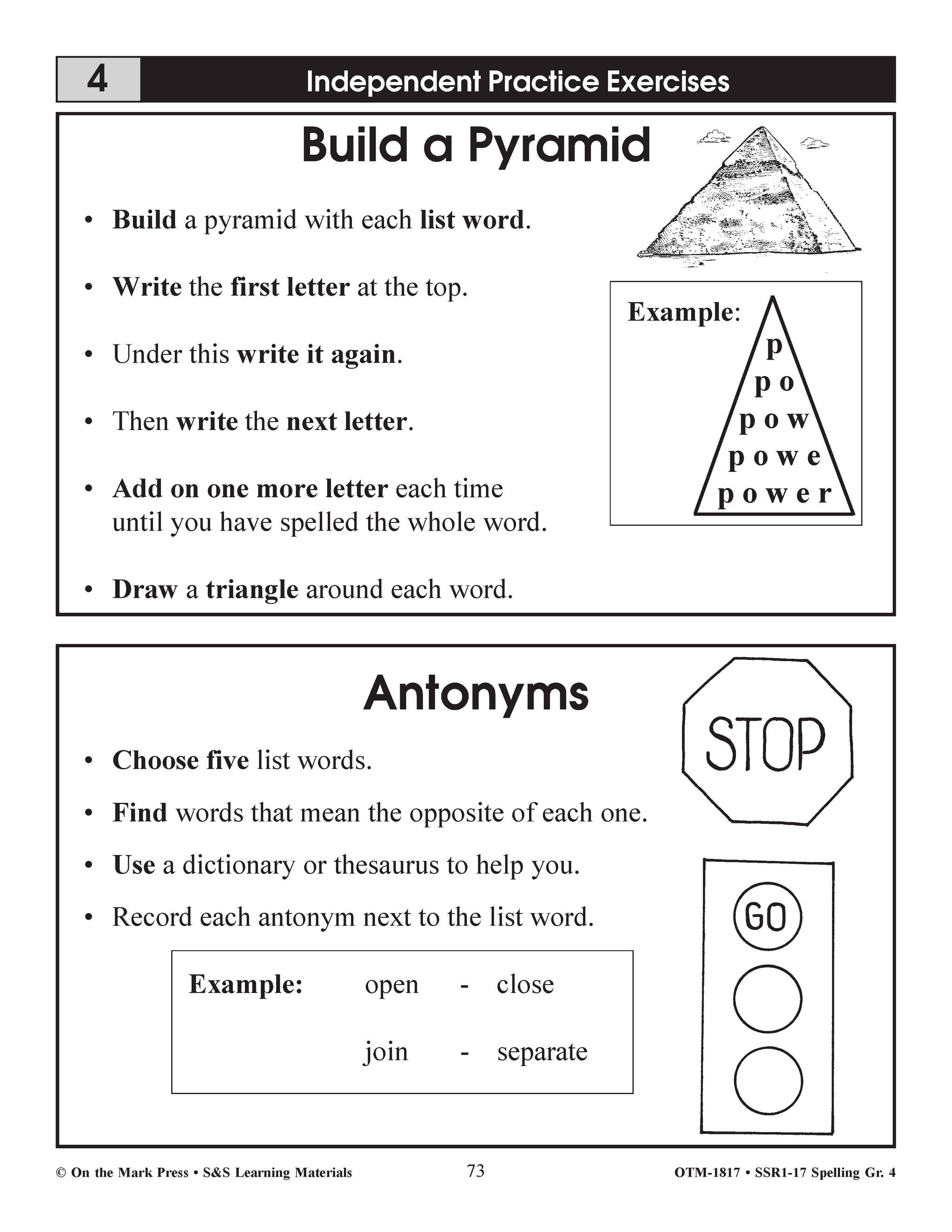 Spelling Grade 4 Program & Blacklines Bundle! * 36 Weeks of Content! A FULL YEAR!