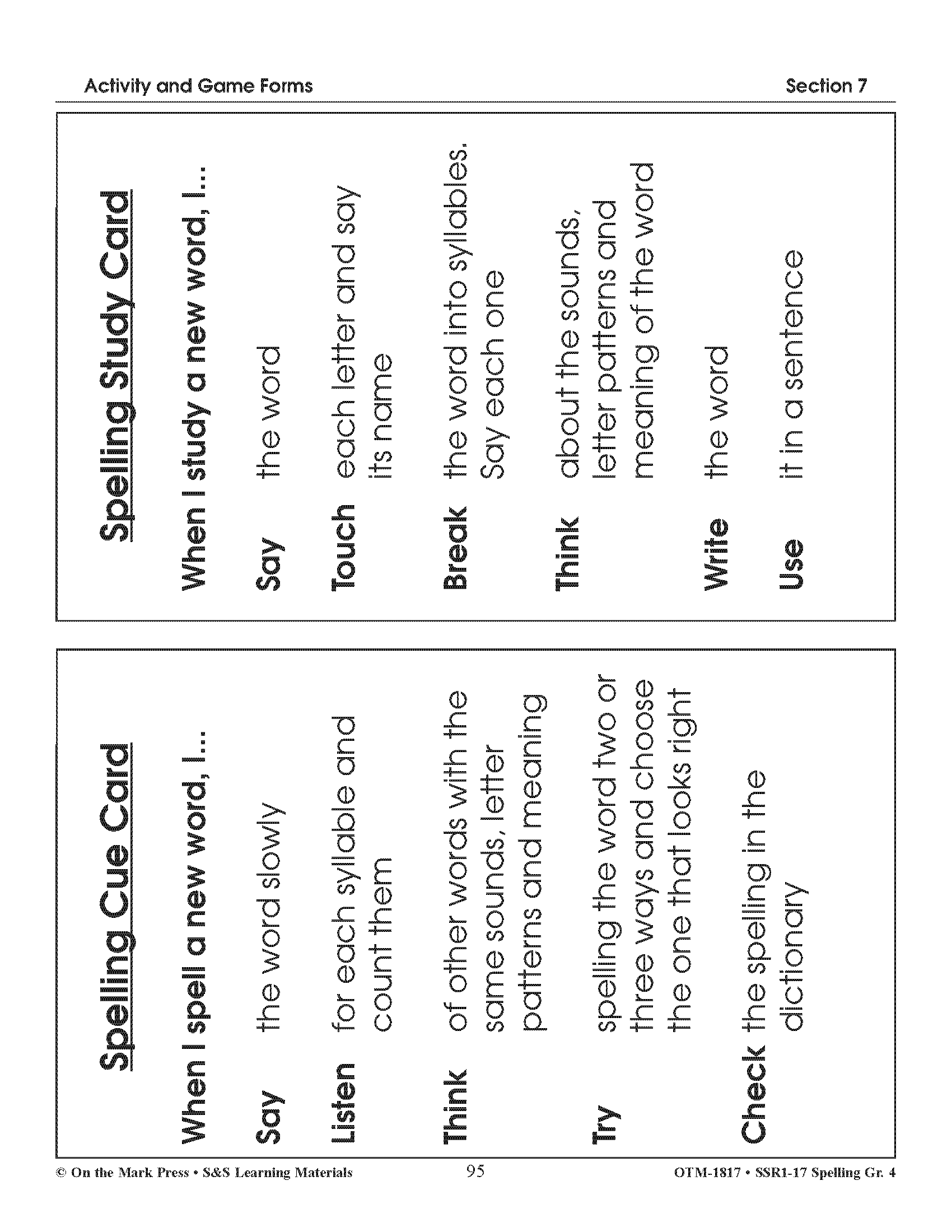 Spelling Grade 4 Program & Blacklines Bundle! * 36 Weeks of Content! A FULL YEAR!