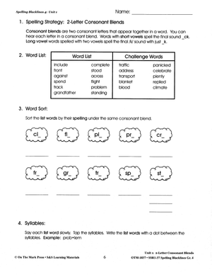 Spelling Grade 4 Program & Blacklines Bundle! * 36 Weeks of Content! A FULL YEAR!