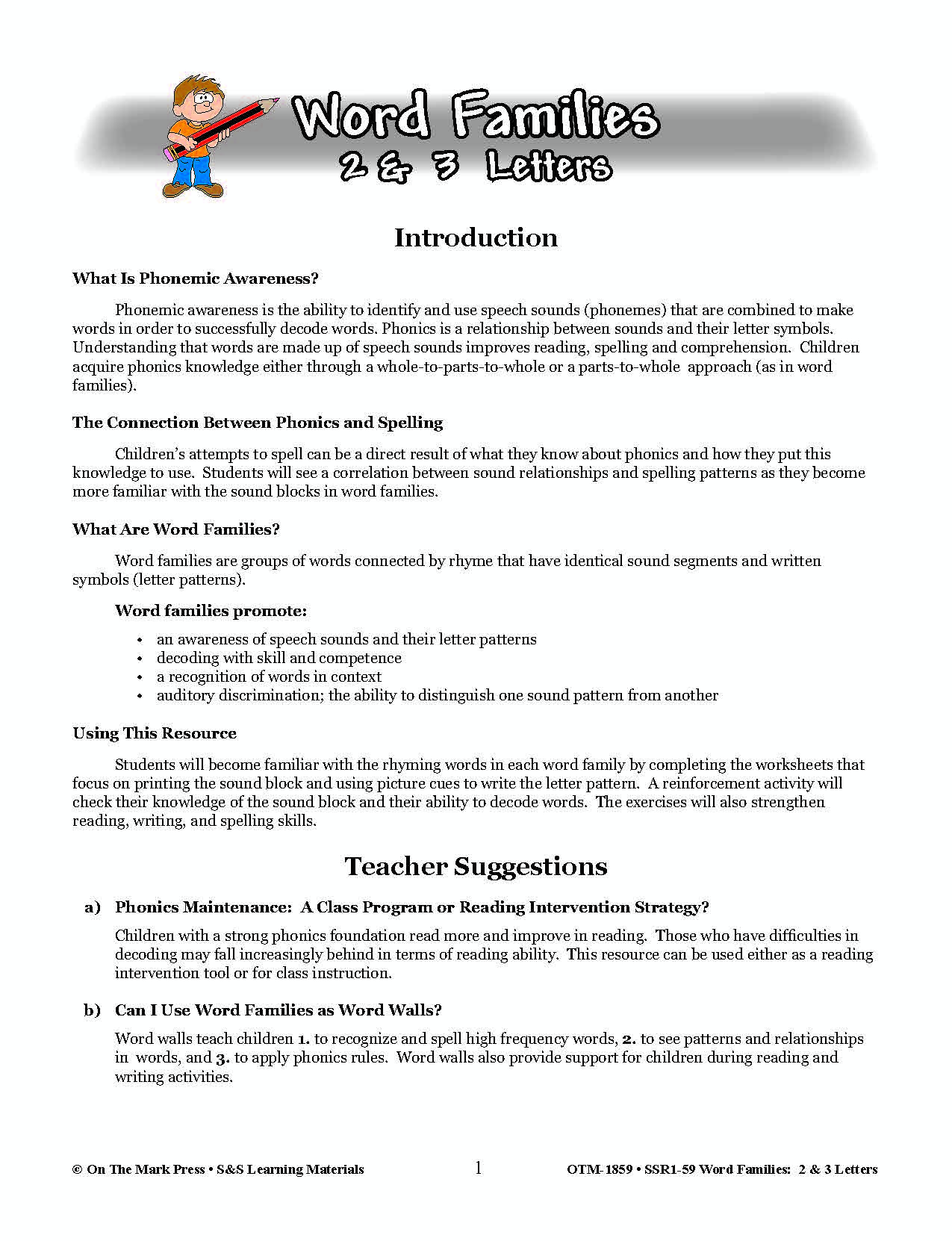 The _ug Word Family Worksheets Grades 1-3