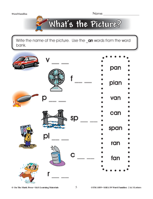 2 Letter Word Families Bundle! Grades 1-3