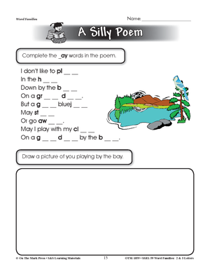 2 Letter Word Families Bundle! Grades 1-3