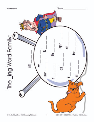 3 Letter Word Families Bundle! Grades 1-3