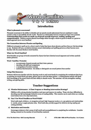 The _ick Word Family Worksheets Grades 1-3