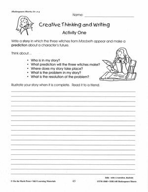 Macbeth Readers' Theater Script Grades 2-4