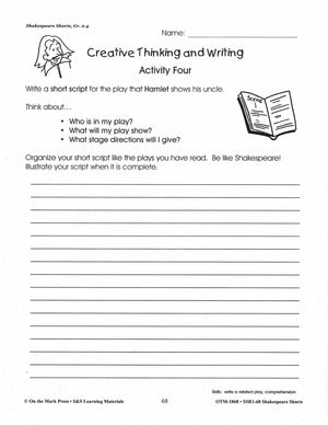 Hamlet Readers' Theater Grade 2