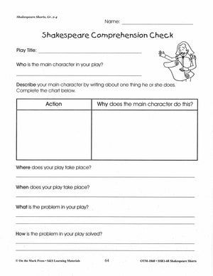 King Lear Readers' Theater Gr. 2-4