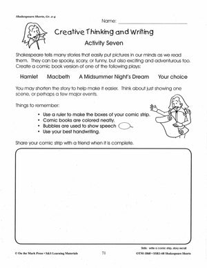 King Lear Readers' Theater Gr. 2-4