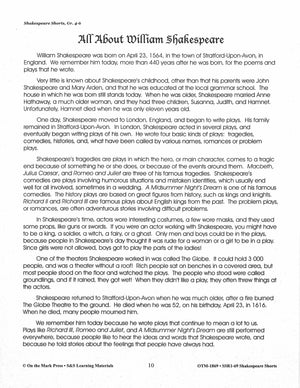 Richard II - Shakespeare Play - A Readers' Theater Script & Activities Gr. 4-6