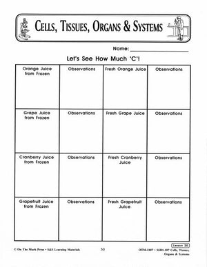 Let's See How Much Vitamin "C" Experiment Grades 7-8
