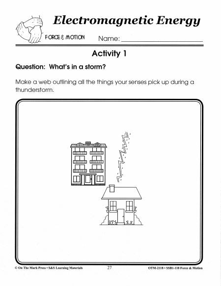 Electromagnetic Energy Activity Grades 1-3