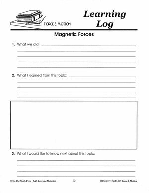 Magnetic Force Experiment Gr. 4-6 Lesson Plan