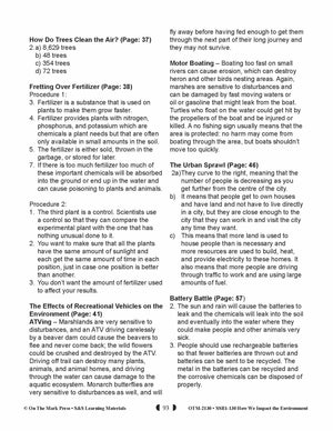 Effects of Recreational Vehicles on the Environment Lesson Gr. 5-8