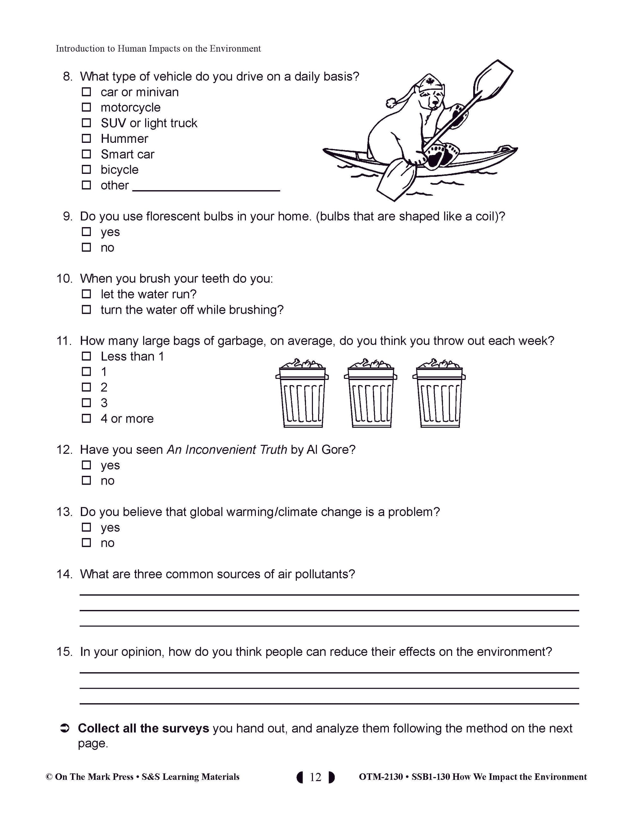 Climate Change, Global Warming, Environmental Impacts, Managing Waste Earth Day