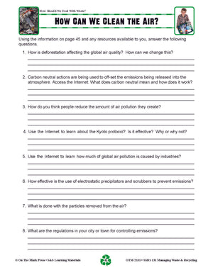 How Can We Clean the Air? Lesson Gr. 5-8