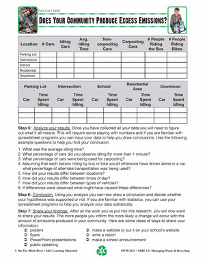 Does Your Community Produce Excess Emissions? Lesson Grades 5-8