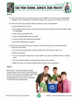 Can Your School Achieve Zero Waste? Lesson Grades 5-8