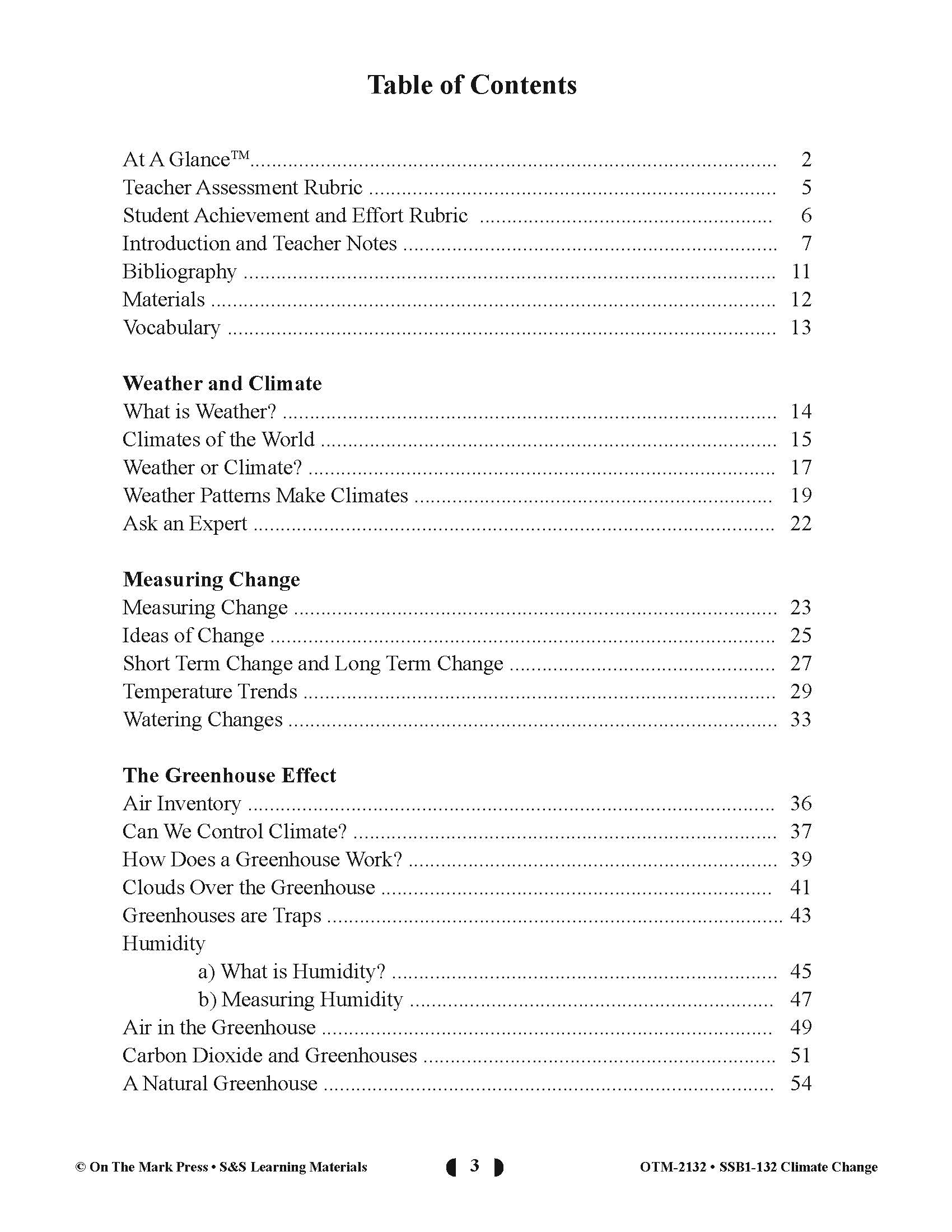 Climate Change Grades 5-8 Your Global Warming Guide