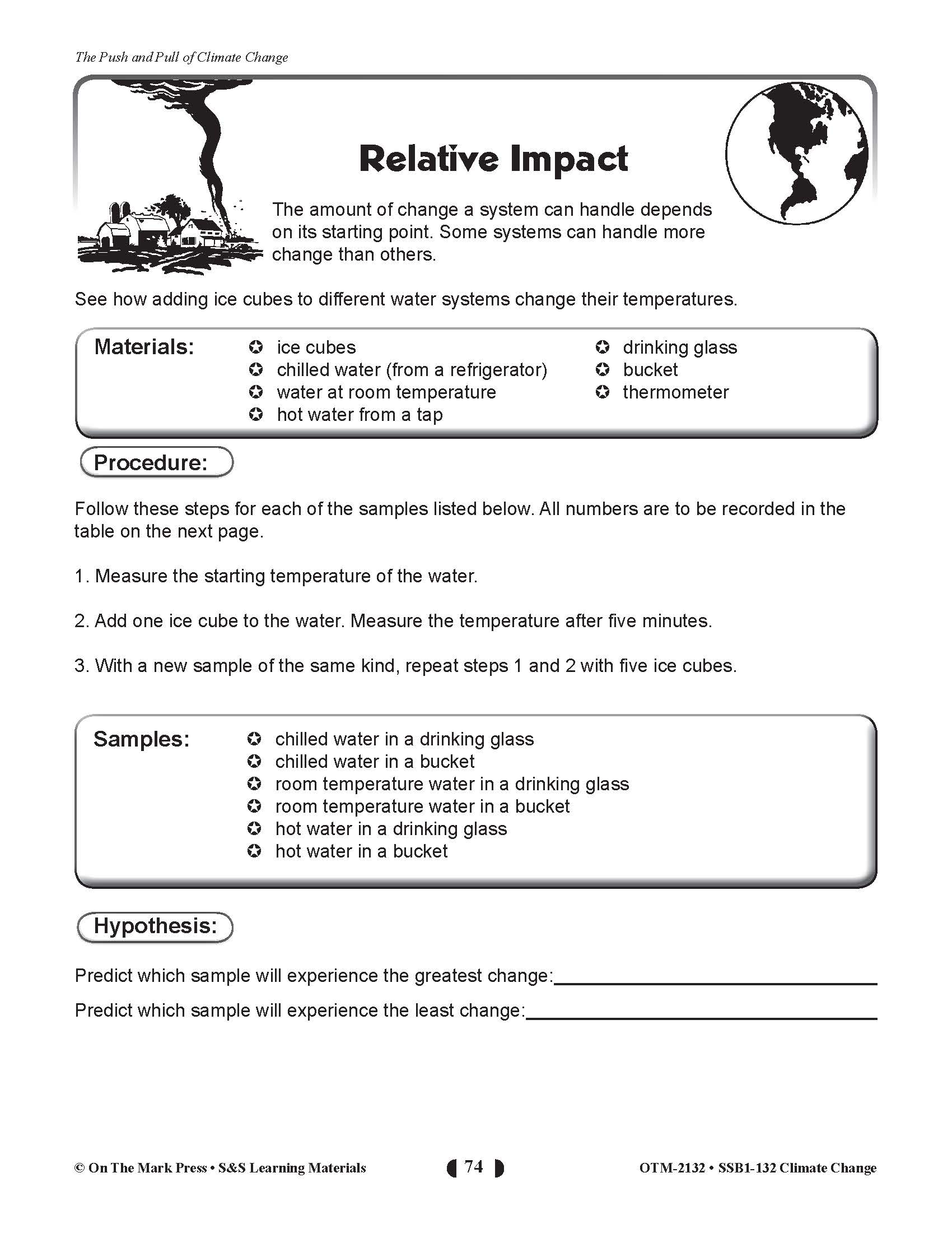 Climate Change Grades 5-8 Your Global Warming Guide