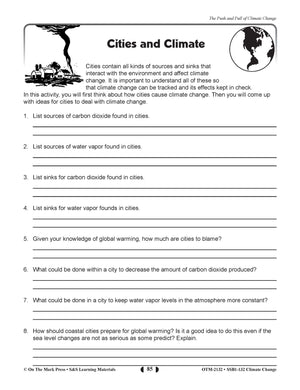 Climate Change Grades 5-8 Your Global Warming Guide