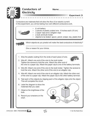 Conductors of Electricity Lesson Gr. 4-6