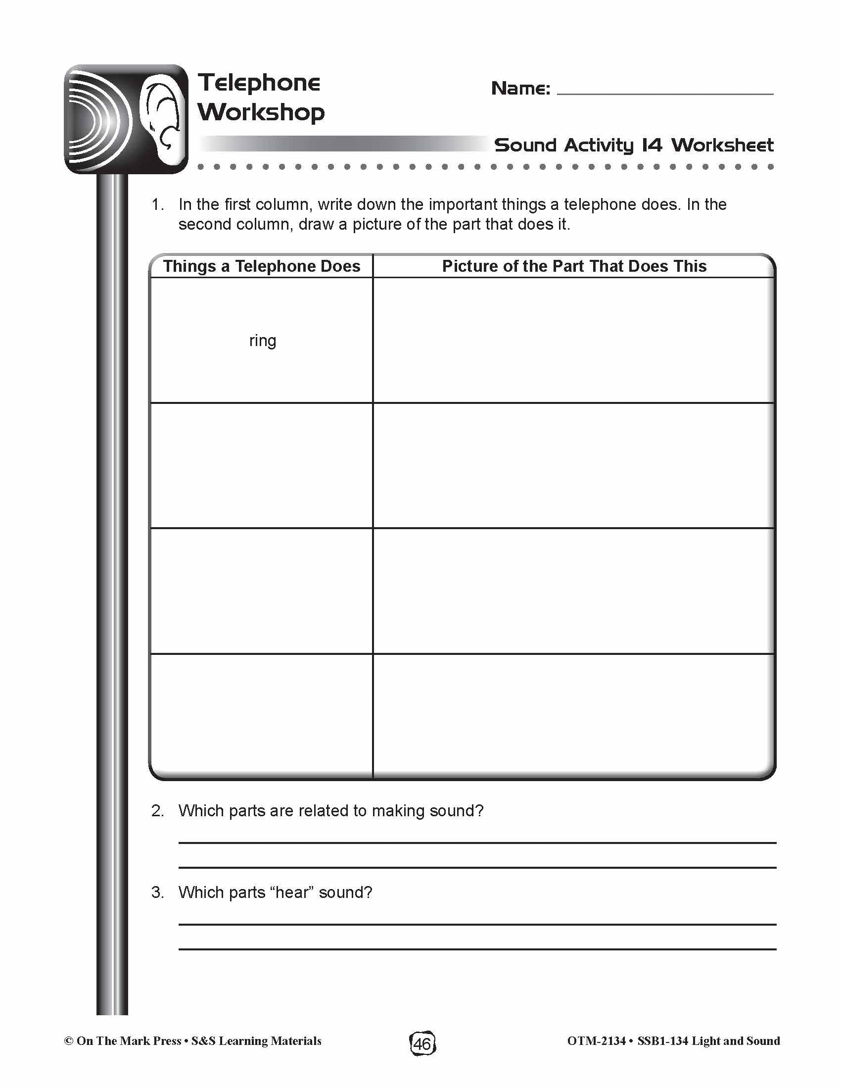Sound Machines Lesson & Experiment Gr. 4-6
