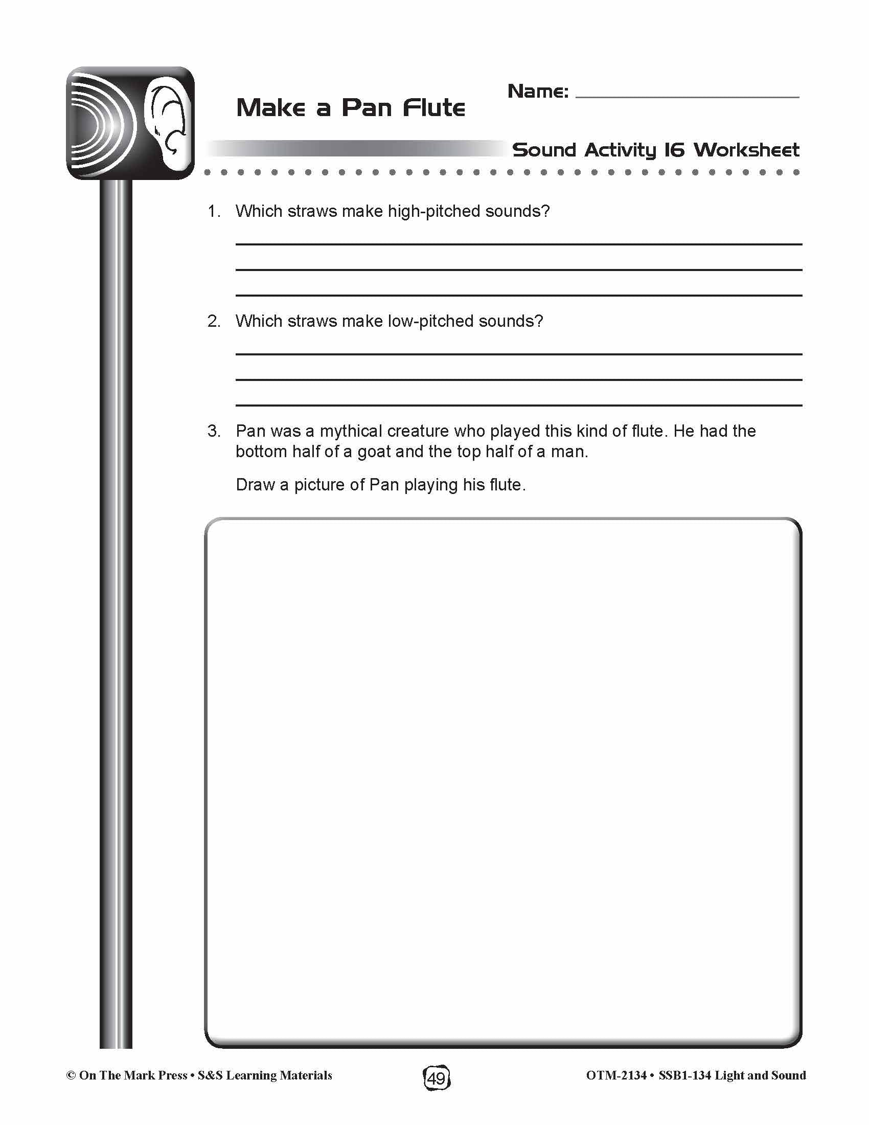 Sound Machines Lesson & Experiment Gr. 4-6