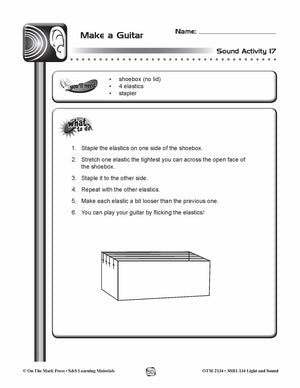 Sound Machines Lesson & Experiment Gr. 4-6