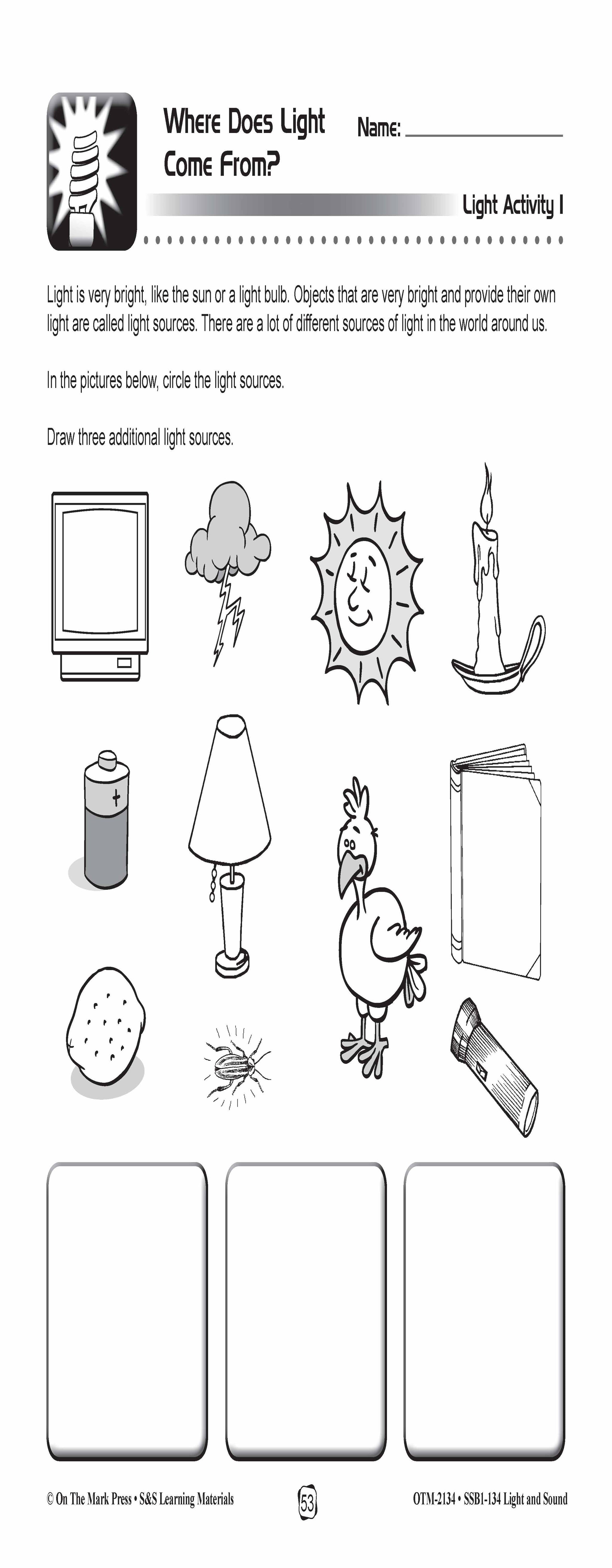 What is Light? Lesson & Experiment Gr. 4-6