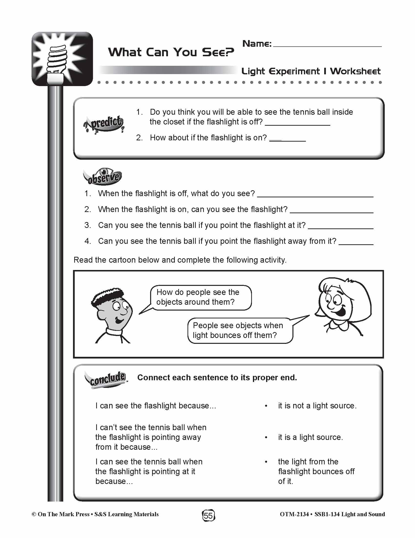 What is Light? Lesson & Experiment Gr. 4-6